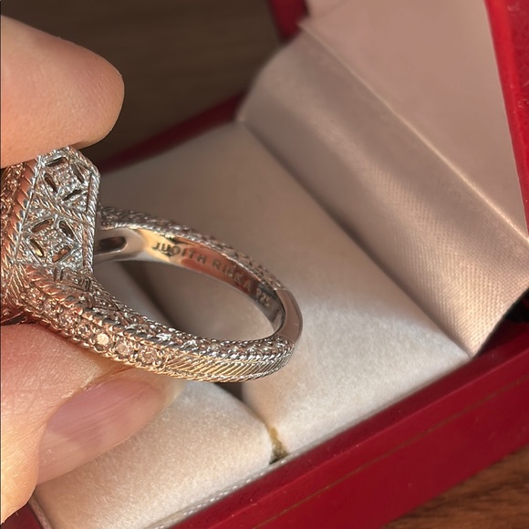 Judith Ripka yellow stone cocktail ring - Picture 8 of 13